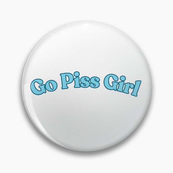 Item preview, Go Piss Girl Blue designed and sold by NimuehArt.