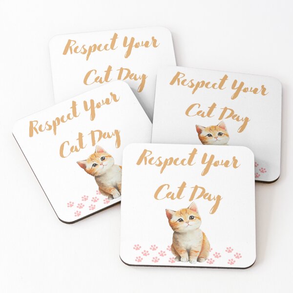 Item preview, Respect Your Cat Day designed and sold by Simo0455.