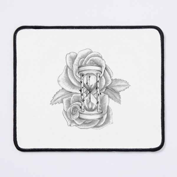 Item preview, Thorned Hour Glass with Roses designed and sold by rainesgarden.