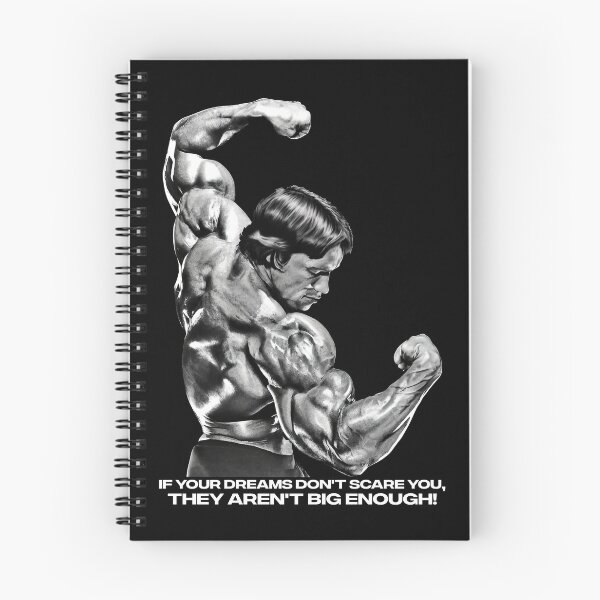 Item preview, Stoic Quote If your dreams don't scare you, they aren't big enough! Muhammad Ali. Arnold Schwarzenegger Fan art designed and sold by HuzaifaNaveedh.