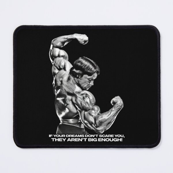 Item preview, Stoic Quote If your dreams don't scare you, they aren't big enough! Muhammad Ali. Arnold Schwarzenegger Fan art designed and sold by HuzaifaNaveedh.