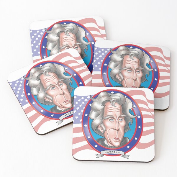 Item preview, Andrew Jackson Caricature designed and sold by FunFaces.