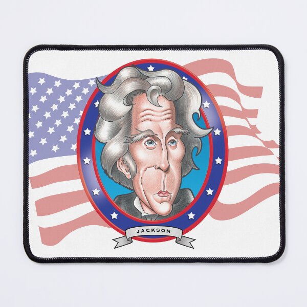 Item preview, Andrew Jackson Caricature designed and sold by FunFaces.