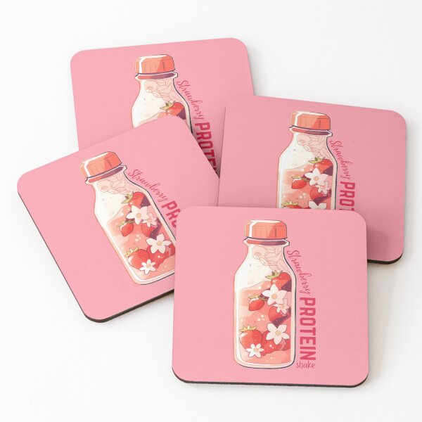 Artikelvorschau, Erdbeer-Protein-Shake entworfen und verkauft von OPSakura.