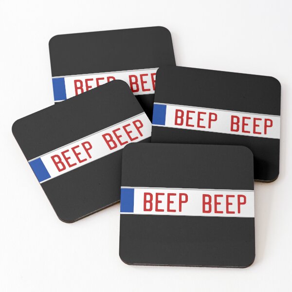 Item preview, BEEP BEEP License Plate designed and sold by SamiraArts.
