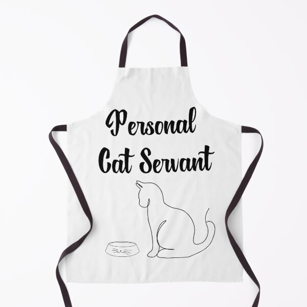 Item preview, Funny Black Cat Personal Servant  designed and sold by ArtFromBeyond.