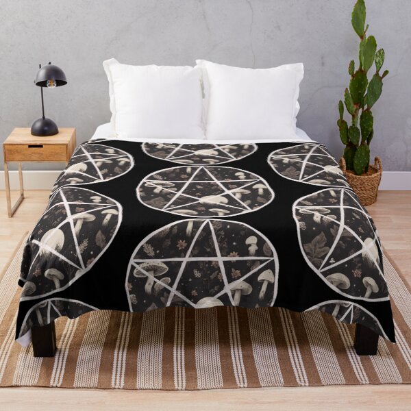 Item preview, Dark Cottagecore Wallpaper Pentacle  designed and sold by CaptainNemo21.