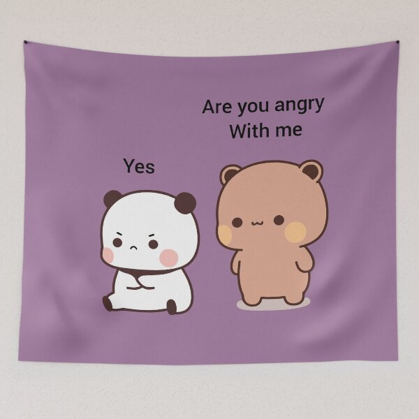 Item preview, Why BuBu Panda is angry with DuDu Bear? designed and sold by Pandety.