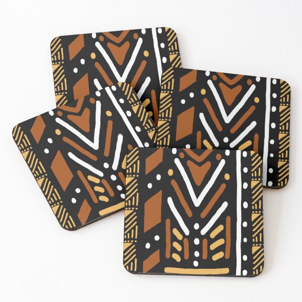 Item preview, Royal African Tribal Bogolan Pattern designed and sold by funkyvibes.