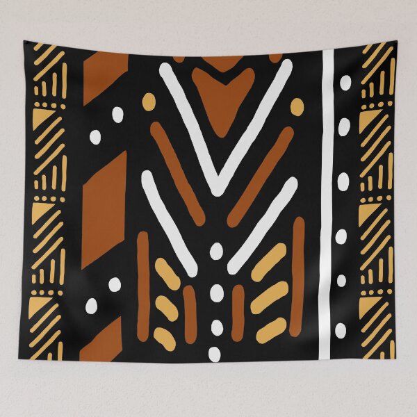 Item preview, Royal African Tribal Bogolan Pattern designed and sold by funkyvibes.