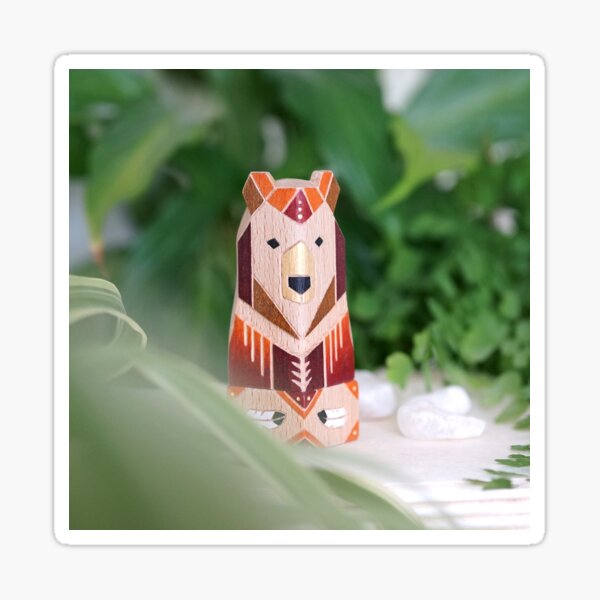 Item preview, Bear Totem designed and sold by TotemsMessagers.