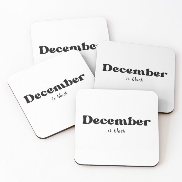 Item preview, December is black designed and sold by OLDYS.