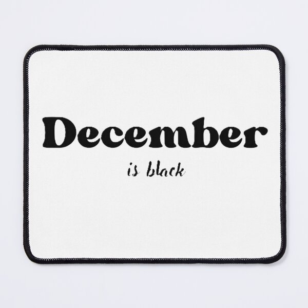 Item preview, December is black designed and sold by OLDYS.