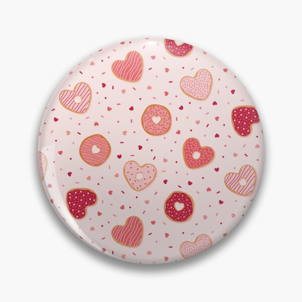 Item preview, Donuts and Sprinkles Valentine's Day Seamless Pattern designed and sold by Acim0.