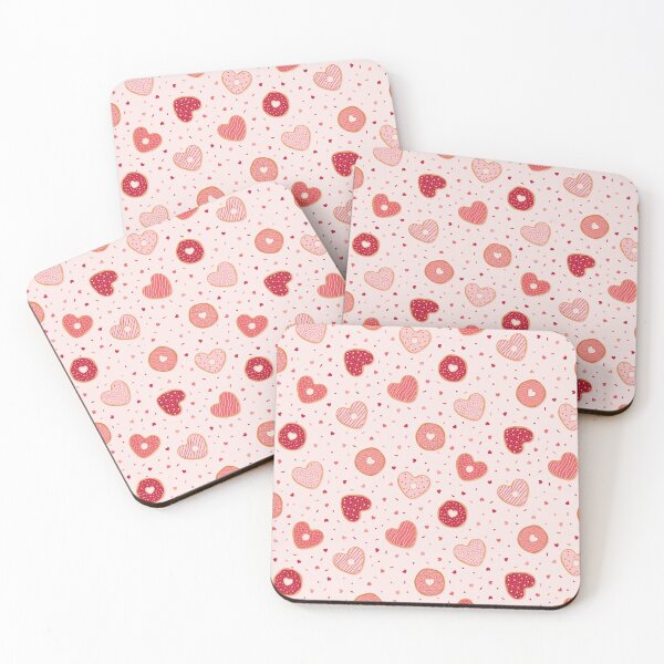Item preview, Donuts and Sprinkles Valentine's Day Seamless Pattern designed and sold by Acim0.