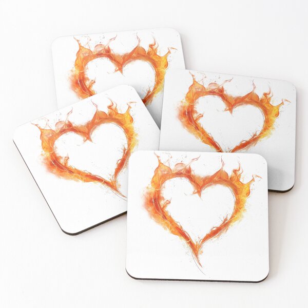 Item preview, Flaming Heart designed and sold by Ninoshik.