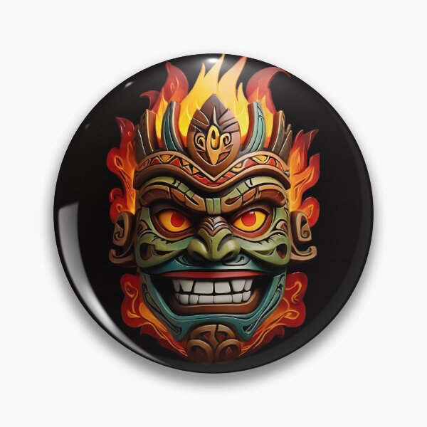 Item preview, Tiki Head Warrior Mask designed and sold by SloganExpress.