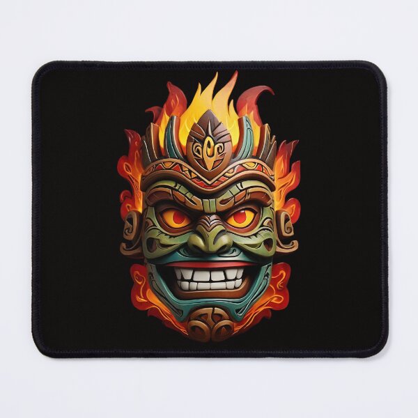 Item preview, Tiki Head Warrior Mask designed and sold by SloganExpress.