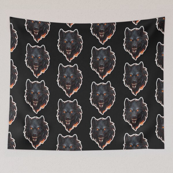 Item preview, black wolf fury designed and sold by Catfighter.