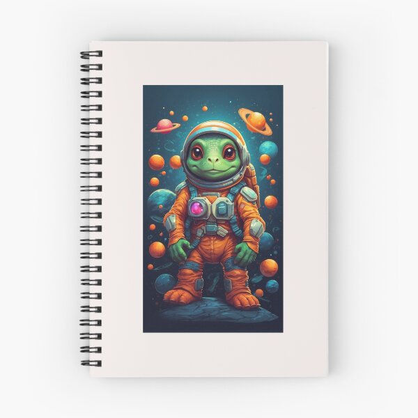 Item preview, cute space turtle designed and sold by asbno19.
