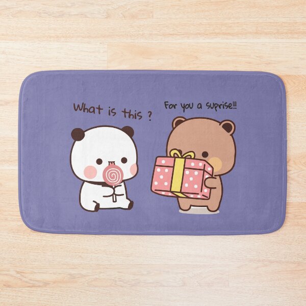 Item preview, DuDu Bear surprising his love BuBu Panda❤️ designed and sold by Pandety.
