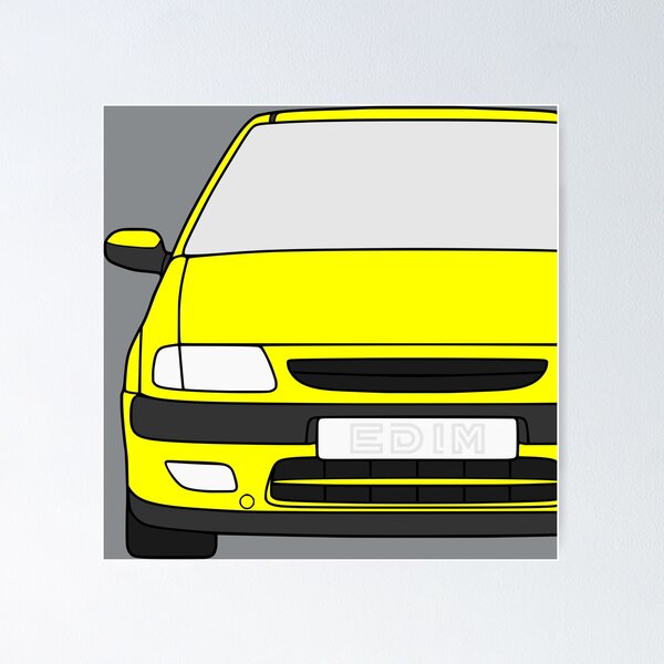 Item preview, Saxo VTS 1997-1999 yellow designed and sold by EdimDesign.