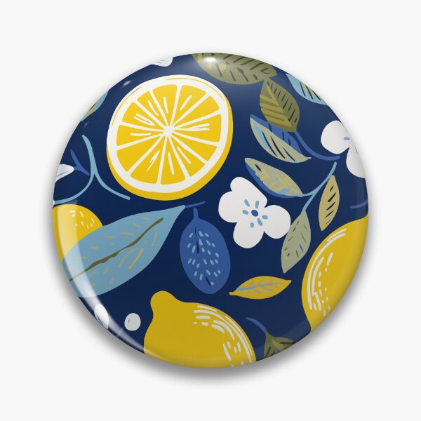 Item preview, Bright Lemons: Blue Harmony designed and sold by octoartopus.