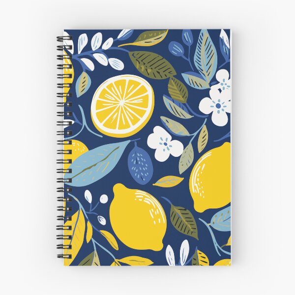 Item preview, Bright Lemons: Blue Harmony designed and sold by octoartopus.