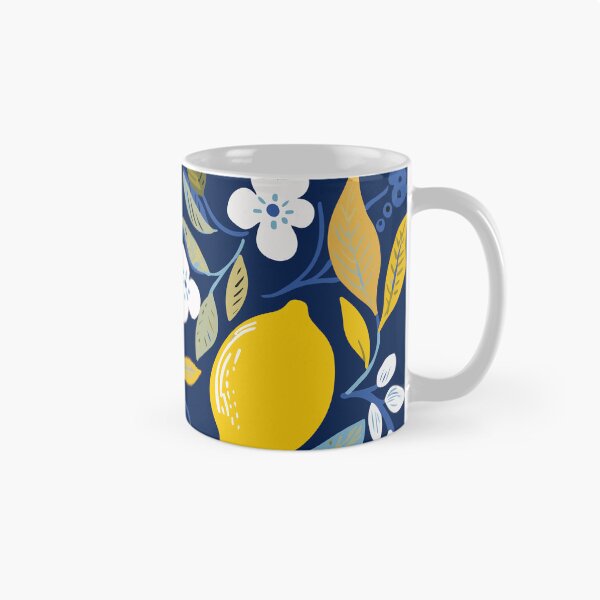 Aperçu de l'œuvre Citrons Éclatants : Harmonie Bleue créée et vendue par octoartopus.