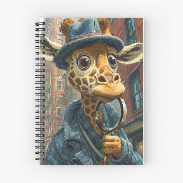 Item preview, Curious Giraffe Examines a Leaf ?? designed and sold by Emre Karaarslan.