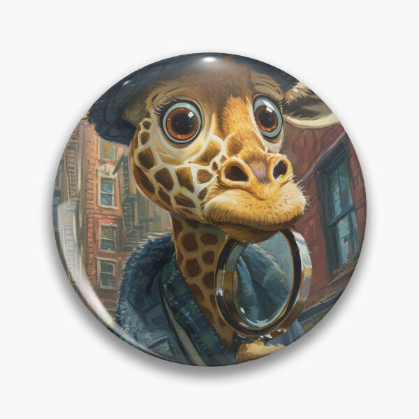 Item preview, Curious Giraffe Examines a Leaf ?? designed and sold by Emre Karaarslan.