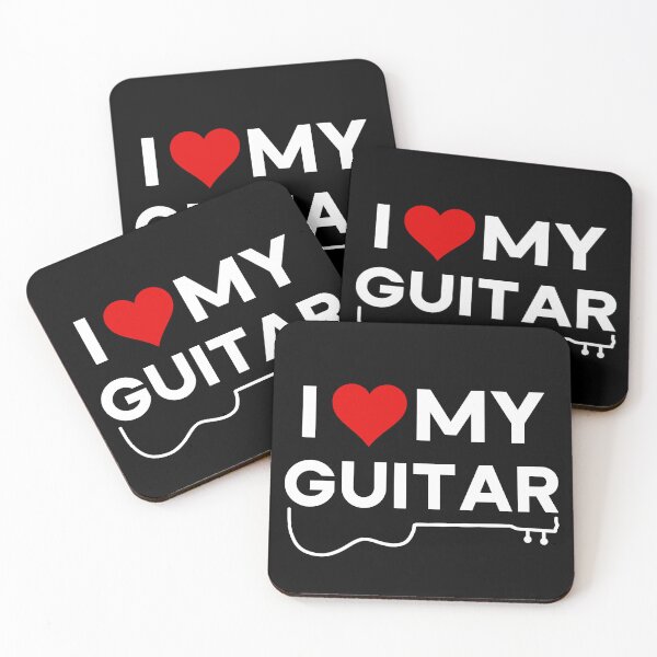 Item preview, I Love My Guitar - I Heart My Guitar - Guitarists & Musician designed and sold by elvisg03.