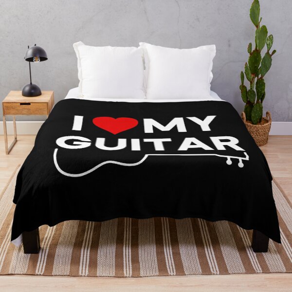 Item preview, I Love My Guitar - I Heart My Guitar - Guitarists & Musician designed and sold by elvisg03.