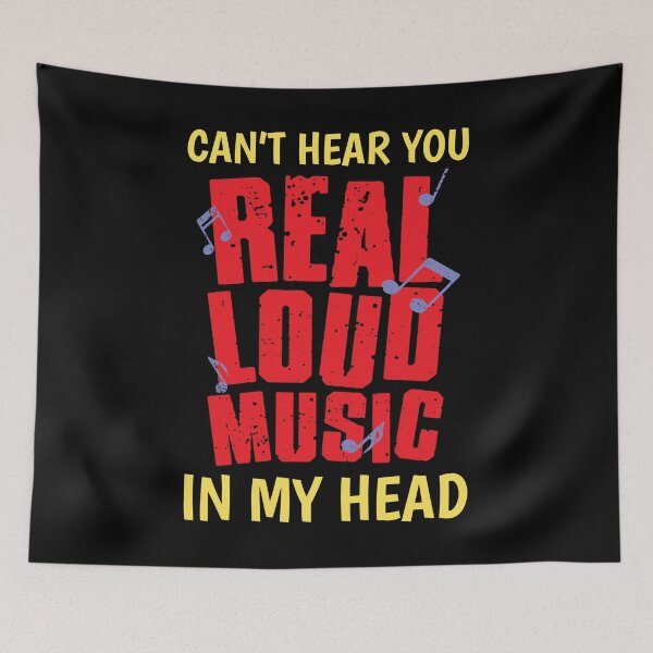Item preview, Funny Metal Music Lover Quotes - Funny Music Sayings Humor designed and sold by WIZECROW.