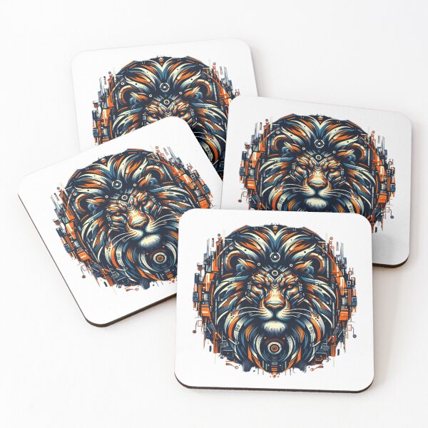 Item preview, Colorful Lion designed and sold by MrAI-Store.