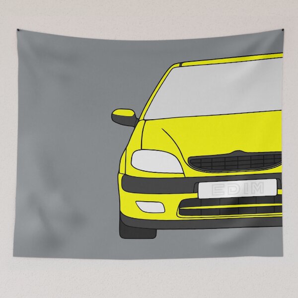Item preview, Citroen Saxo VTS 2000-2004 yellow designed and sold by EdimDesign.