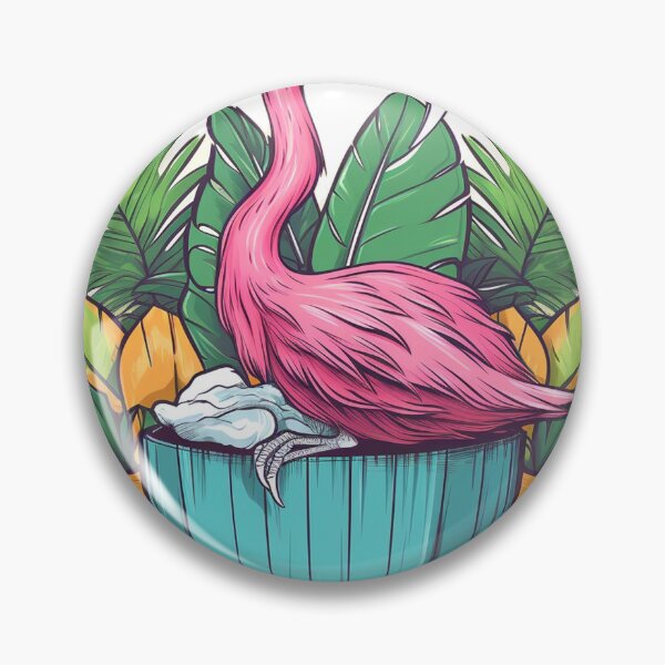 Item preview, Flamingo Frenzy: Fun and Comical Roblox Adventures designed and sold by pickaxflapper0p.