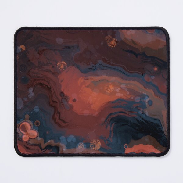 Item preview, Dusk, digital fluid pour with cells designed and sold by MayGreenAbgrall.