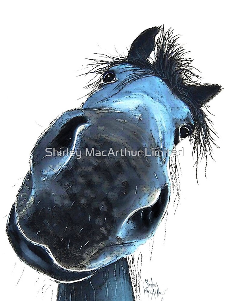 HoRSe PRiNT ' HaPPY BuRT ' BY SHiRLeY MacARTHuR by ShirleyMacA