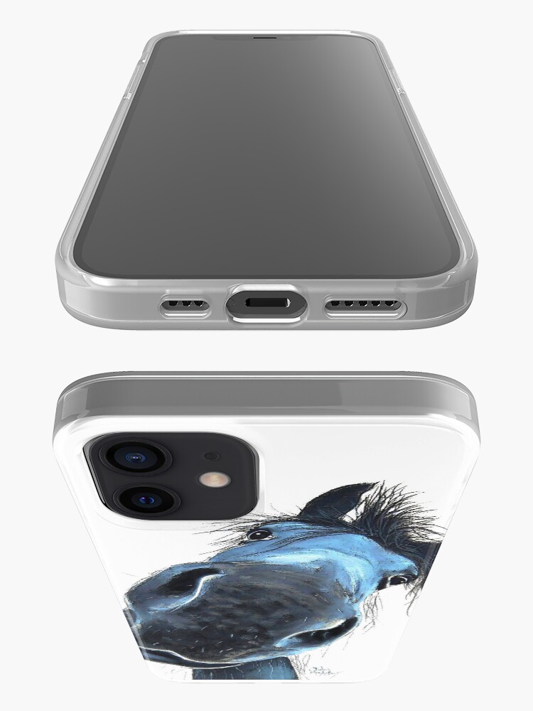 Alternate view of HoRSe PRiNT ' HaPPY BuRT ' BY SHiRLeY MacARTHuR iPhone Case & Cover
