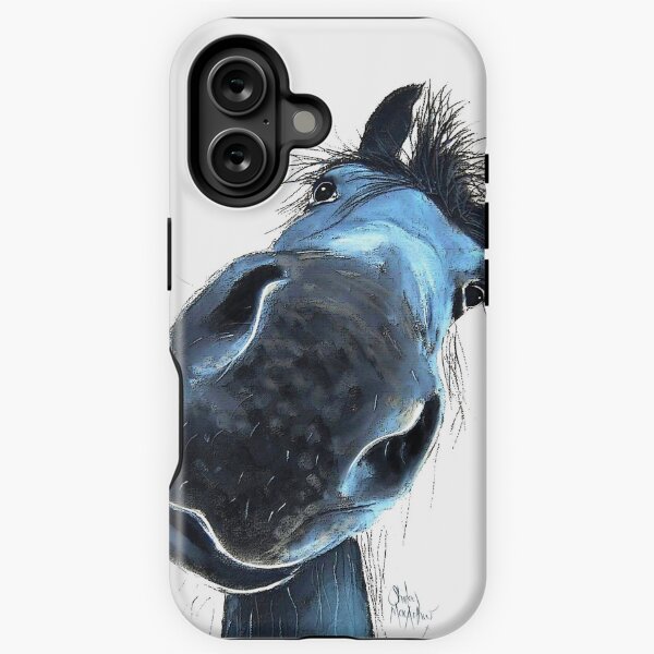 Item preview, HoRSe PRiNT ' HaPPY BuRT ' BY SHiRLeY MacARTHuR designed and sold by Shirley MacArthur Limited.