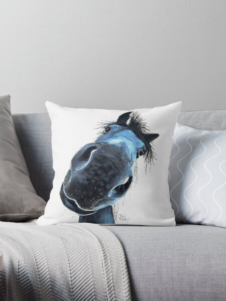 Item preview, HoRSe PRiNT ' HaPPY BuRT ' BY SHiRLeY MacARTHuR designed and sold by Shirley MacArthur Limited.