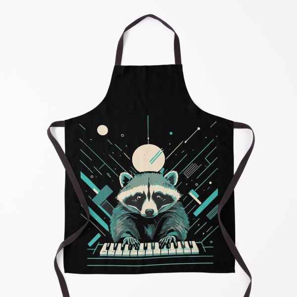 Item preview, Racoon Keyboardist designed and sold by AllAboutNejsus.