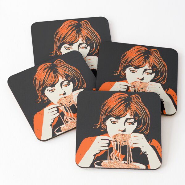 Item preview, Girl Eating Spaghetti designed and sold by Kat.