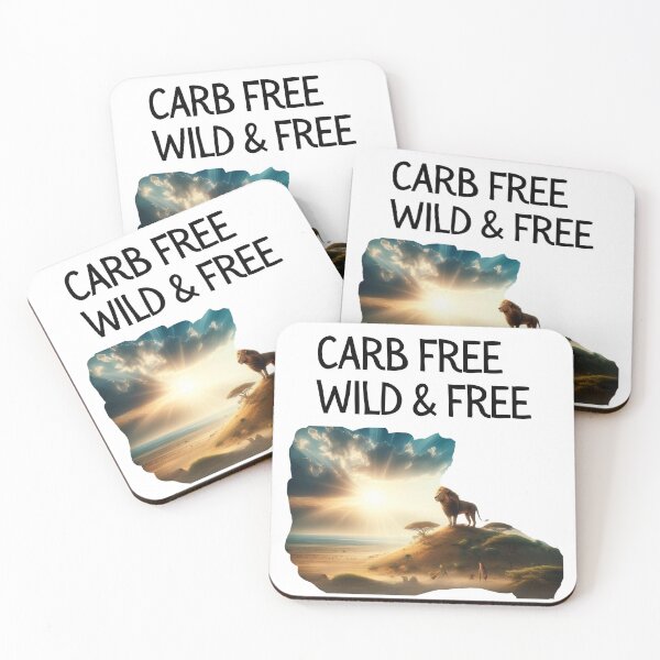 Item preview, Carb Free, Wild & Free, keto, carnivore designed and sold by Daisy2Go.
