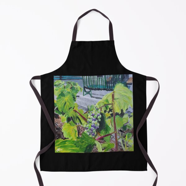 Item preview, Veraison, Grapes Painting designed and sold by Joyful Chaos Art.