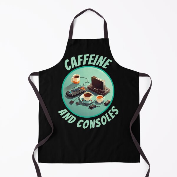 Item preview, Funny retro coffee and gaming. Gamer and caffeine lifestyle. Caffeine and consoles. designed and sold by Unitepeople.