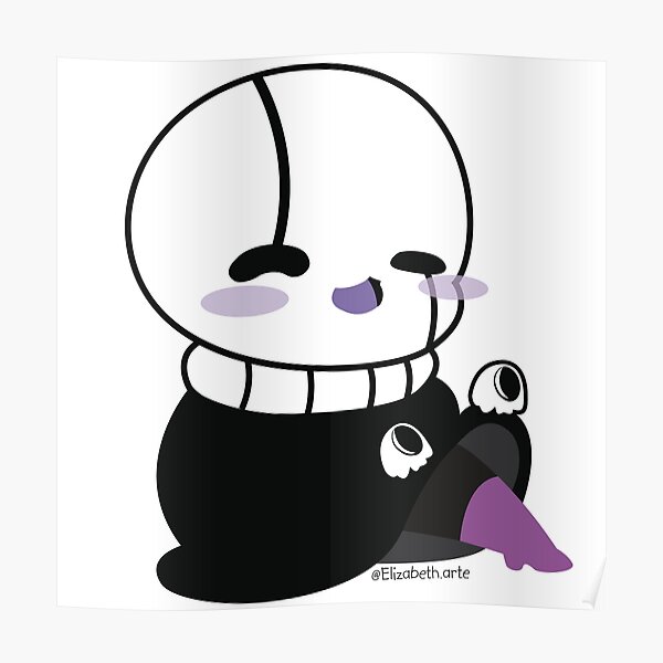 Underswap Sans Posters Redbubble