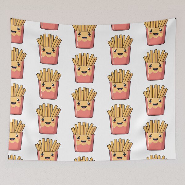Item preview, Adorable French Fries - Fry-Day Fun Any Day! designed and sold by CuteAndAesthetic.