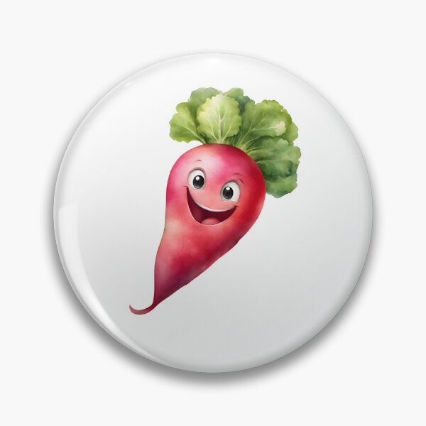 Item preview, Charming Delightful Radish designed and sold by CuteAndAesthetic.